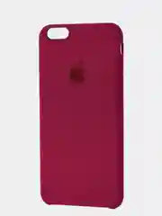 Багровый чехол Silicone Case для iPhone 6 6s