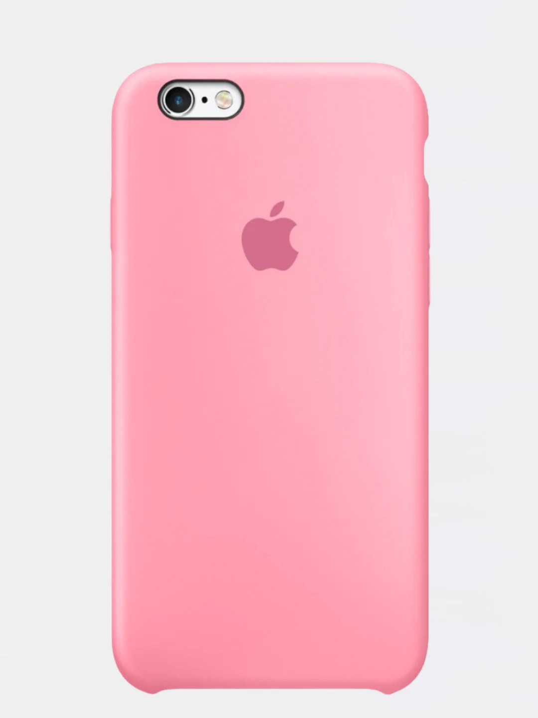 Розовый чехол Silicone Case для iPhone 6 6s