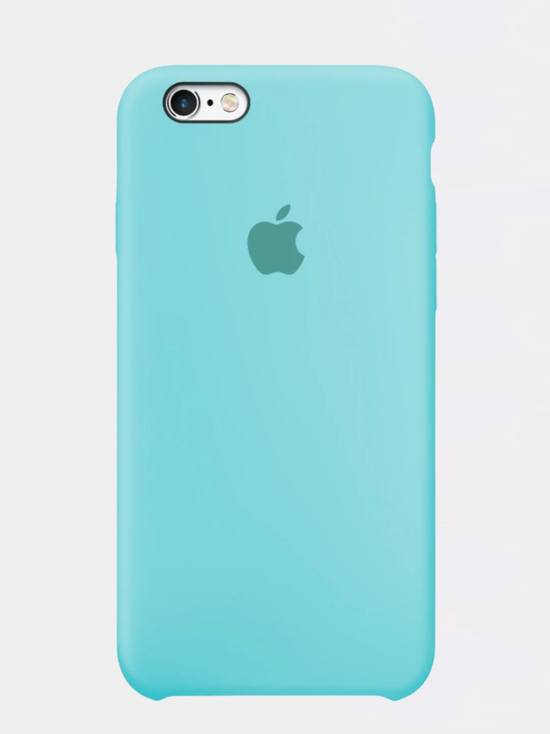 Бирюзовый чехол Silicone Case для iPhone 6 6s