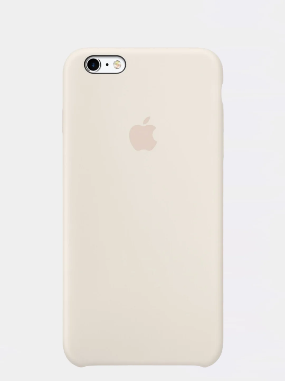 Бежевый чехол Silicone Case для iPhone 6 6s