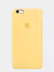 Желтый чехол Silicone Case для iPhone 6 6s