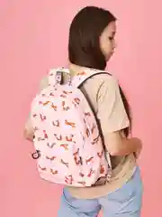 Рюкзак Лисички розовый