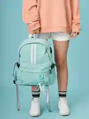 Рюкзак Полоски мятный