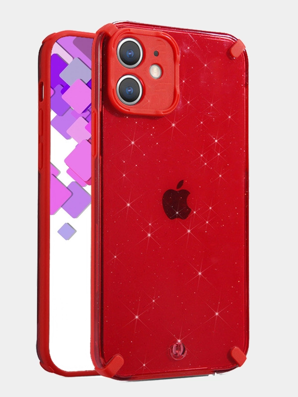 Чехол для iPhone  12  с  блестками