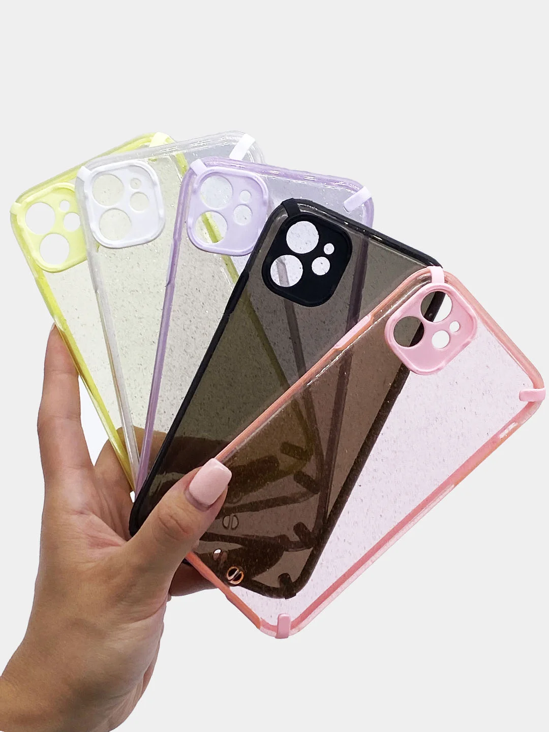 Чехол для iPhone  12  с  блестками