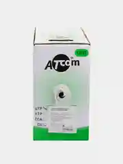 ATcom AT3800 - 305м кабель витая пара U/UTP 4 пары Кат.5e 0.5мм медь внутренний PVC серый
