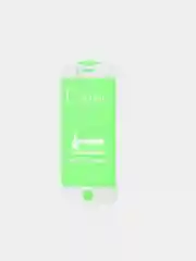 Белый защитное гибридное стекло Ceramic для iPhone 6/6s белое и черное
