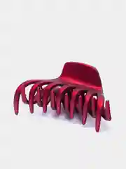 Фуксия каучуковый крабик для волос 8 см