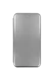 Серебряный чехол-книжка Samsung Galaxy A72