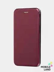 Багровый чехол-книжка для Huawei Honor 9 Lite