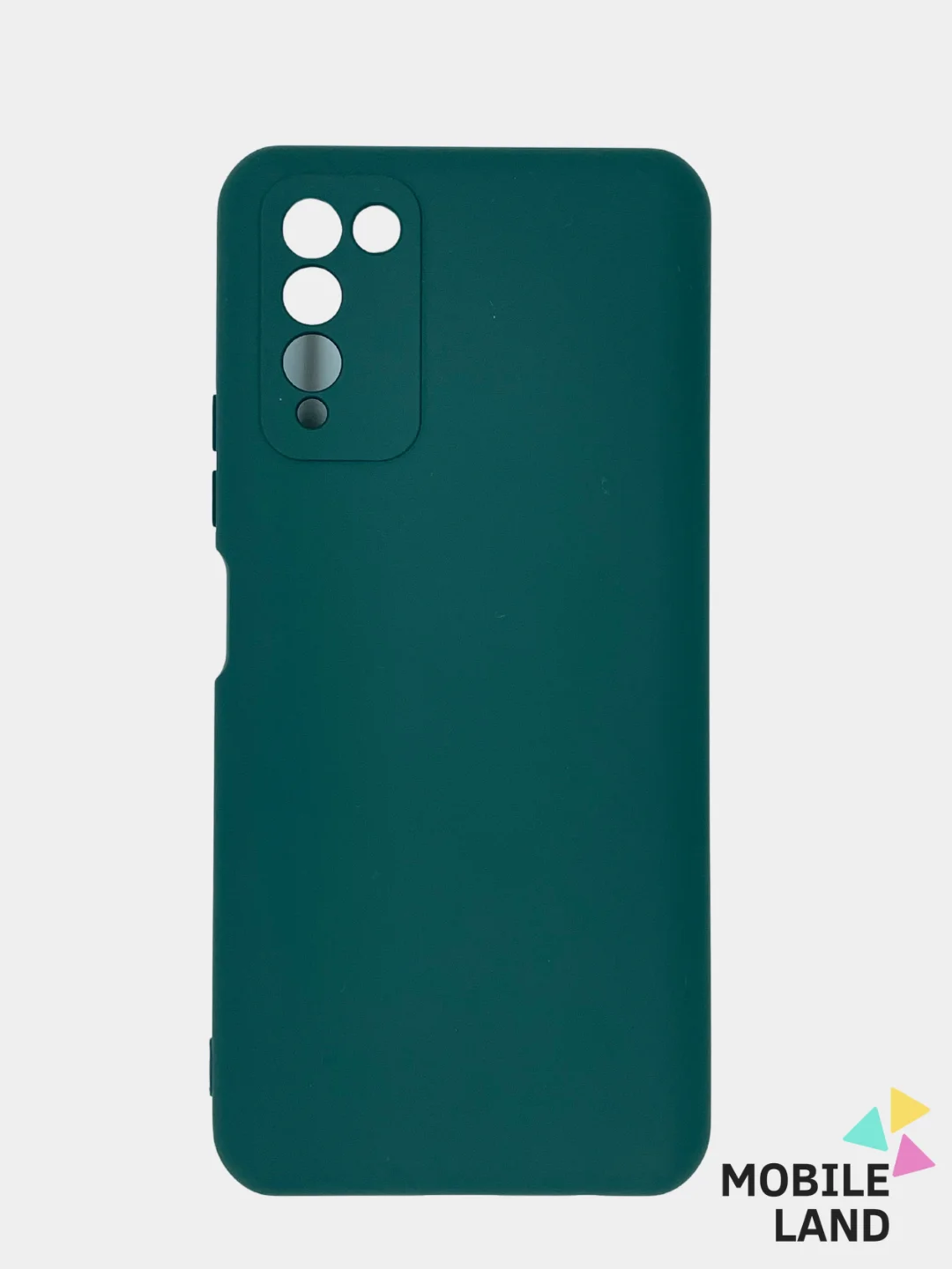 Зеленый чехол Silicone Cover для Honor 10X Lite