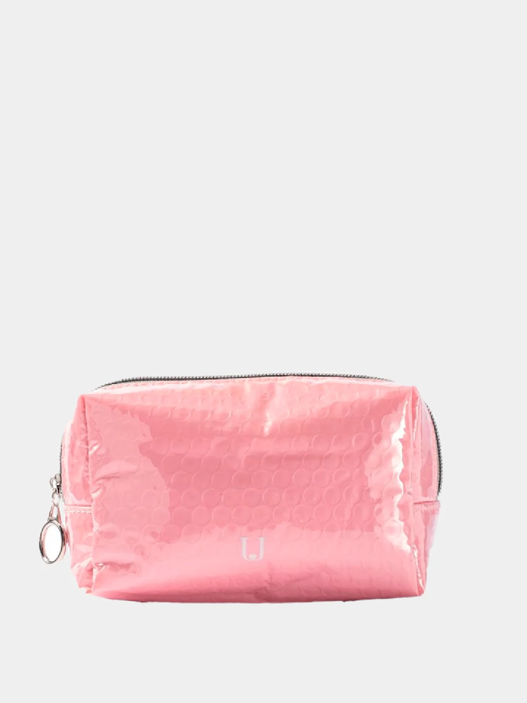 Розовый дорожная косметичка Judy Trapezoidal bubble film cosmetic bag PT108