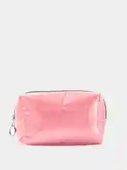 Розовый дорожная косметичка Judy Trapezoidal bubble film cosmetic bag PT108
