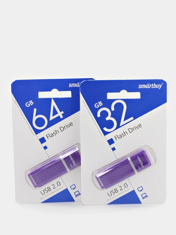 USB флеш накопитель SmartBuy Guartz флешка 8 / 16 / 32 / 64 gb