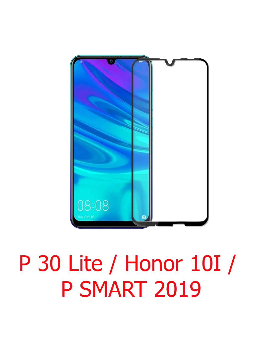 Защитное стекло для Honor 8A 7A 8X 9A 9X 10i Huawei Y6 2018 Y6 2019 P30 Lite PSmart 2019