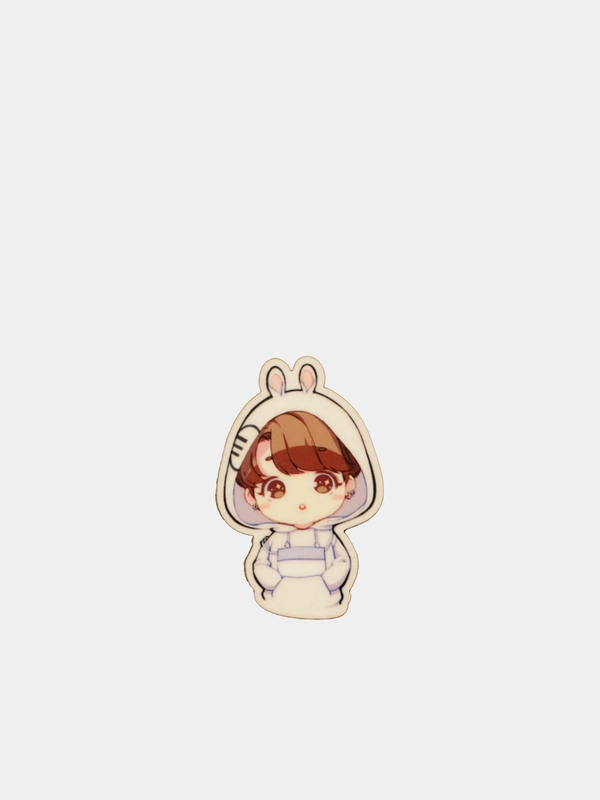 Значок деревянный "Чон Чонгук "Cooky"" к-поп группа BTS