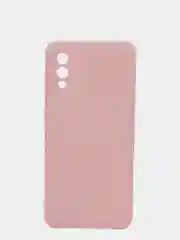 Бежевый чехол Samsung Galaxy A02 (2021), силиконовый
