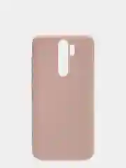 Бежевый чехол для Xiaomi Redmi Note 8 Pro силиконовый, матовый, однотонный