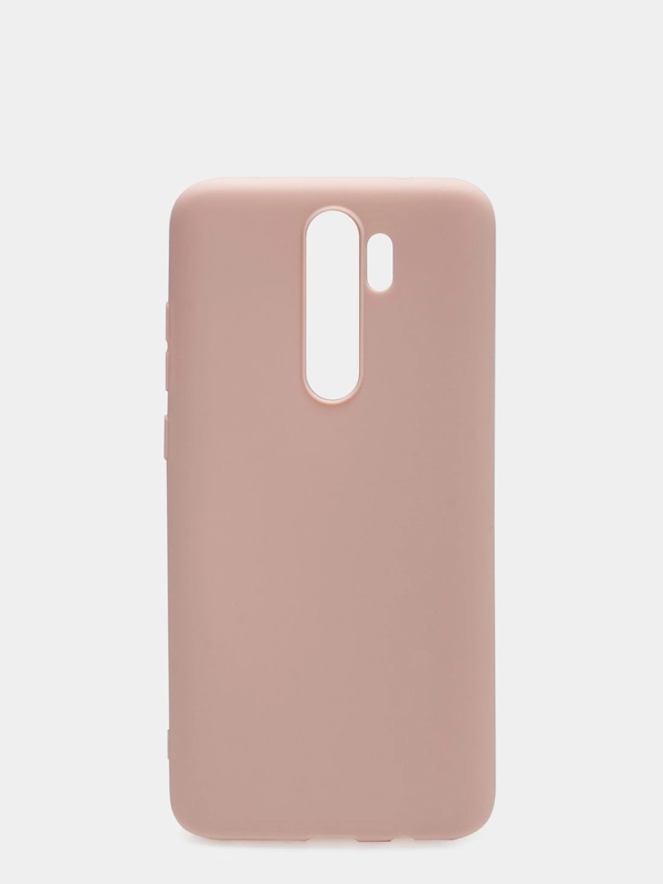 Чехол для Xiaomi Redmi Note 8 Pro силиконовый, матовый, однотонный