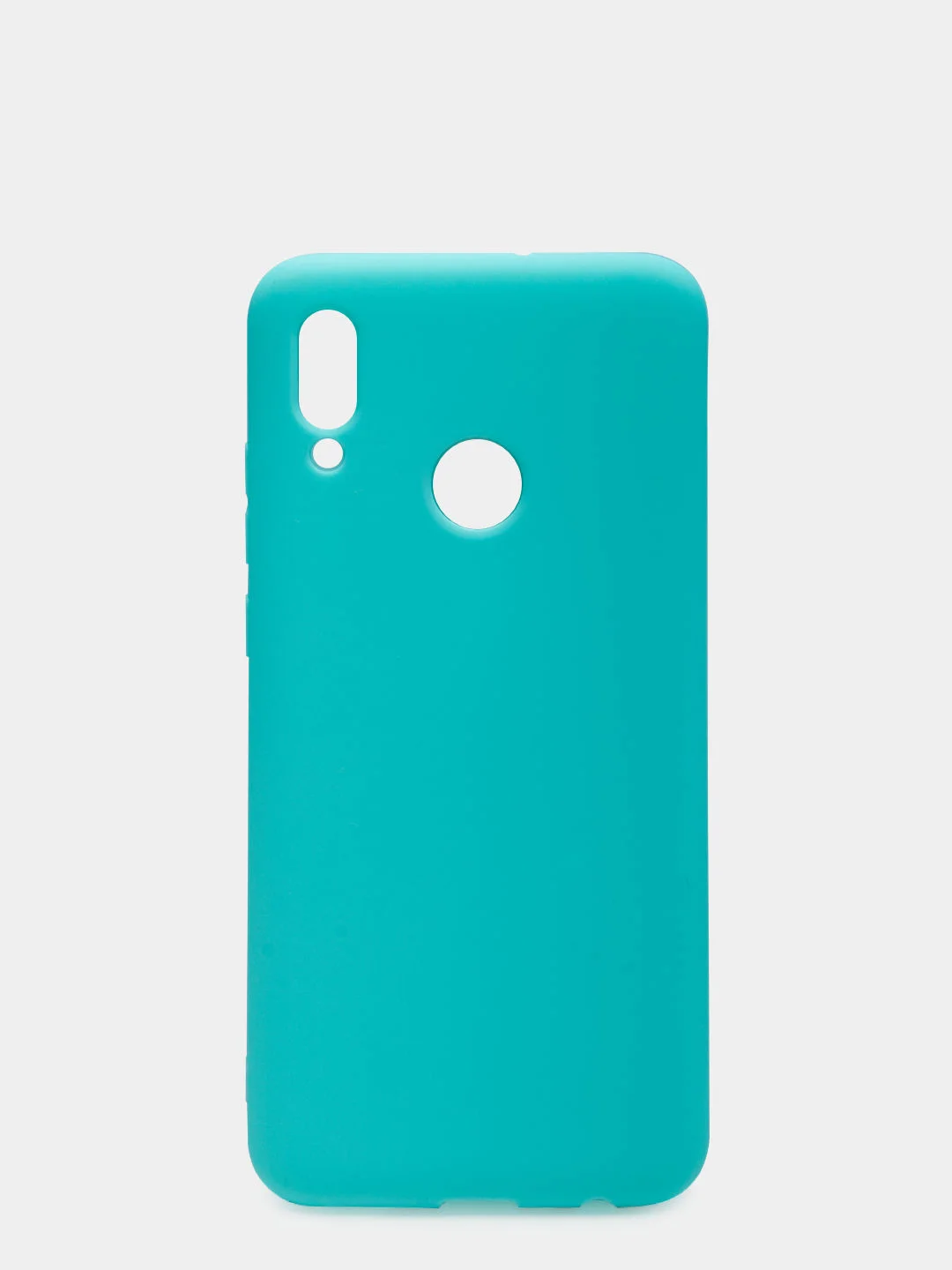 Бирюзовый чехол силиконовый для Huawei P Smart 2019/10 Lite, матовый
