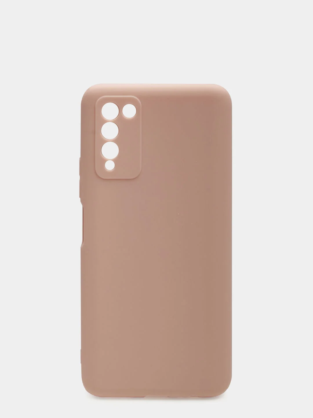 Бежевый чехол для Huawei Honor 10X Lite силиконовый, матовый, однотонный
