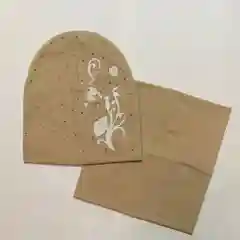 Шапка со снудом, с принтом "Цветы"