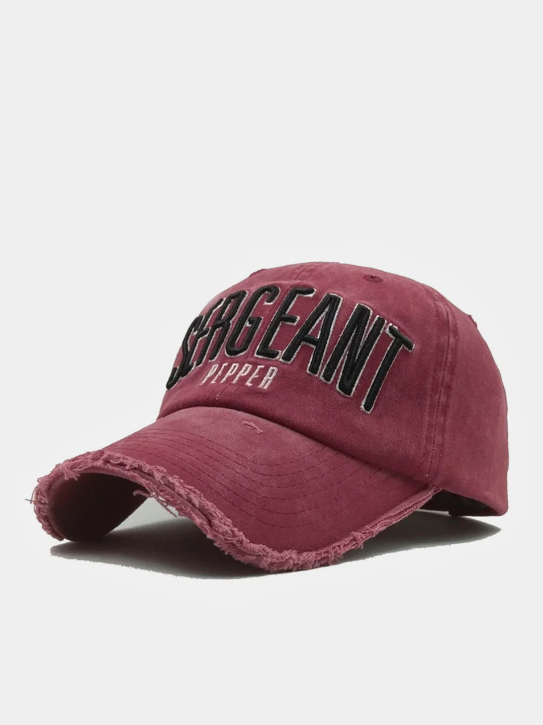Багровый бейсболка SERGEANT