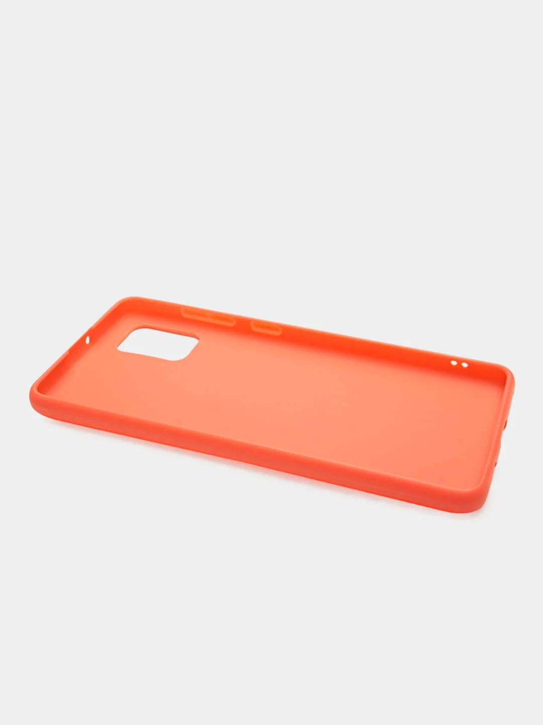 Чехол для Samsung A31 2020/A315F силиконовый матовый однотонный