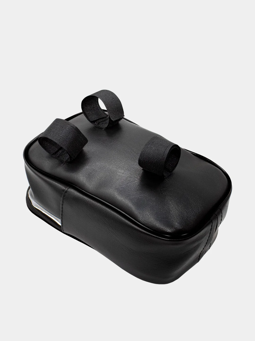 Красный вело сумка на руль с карманном для смартфона