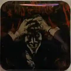 Багровый 3d-наклейка