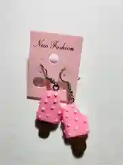 Розовый серьги подвески