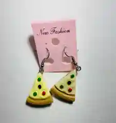 Бежевый серьги подвески
