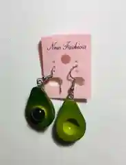 Зеленый серьги подвески