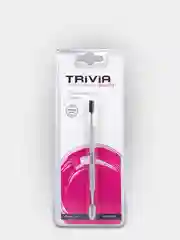 TRIVIA BEAUTY Пушер двухсторонний для ногтей, 13 см, AS 502