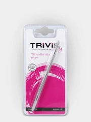 TRIVIA BEAUTY Пушер двухсторонний для ногтей, 12 см, AS 503