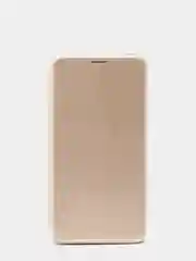 Золотой чехол книжка для Xiaomi Redmi Note 10