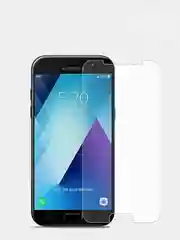 Стекло защитное для SAMSUNG A720, 2D, безрамочное, прозрачное