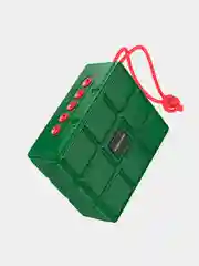 Зеленый портативная беспроводная колонка Bluetooth BOROFONE BR16