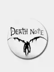 Розовый значки аниме Тетрадь Смерти Death Note