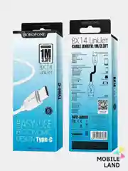 Кабель для зарядки USB - Type-C / USB - Lightning(Apple Iphone)/ Micro Borofone BX14