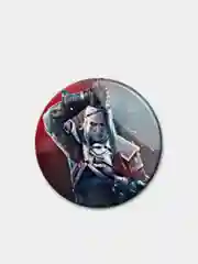 Золотой значки Witcher, Fallout, Skyrim, Diablo, Dota, Dishonored, фильмы, игры, ведьмак, Диабло