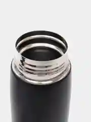 Черный термос с логотипом автомобиля