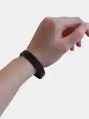 Красный силиконовый браслет Naruto