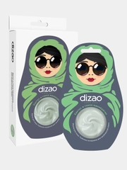 Маска для лица 4 штуки Кактус и глина маникуаган Dizao/Дизао