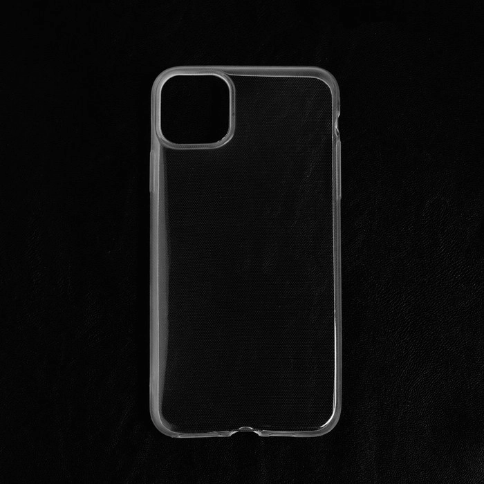 Чехол для iPhone 11 Pro Max, силиконовый, тонкий, прозрачный