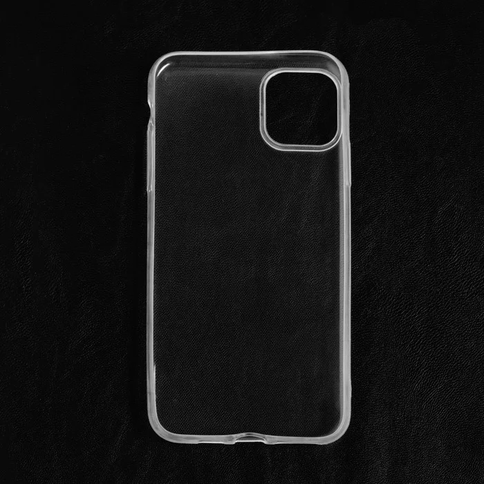 Чехол для iPhone 11 Pro Max, силиконовый, тонкий, прозрачный