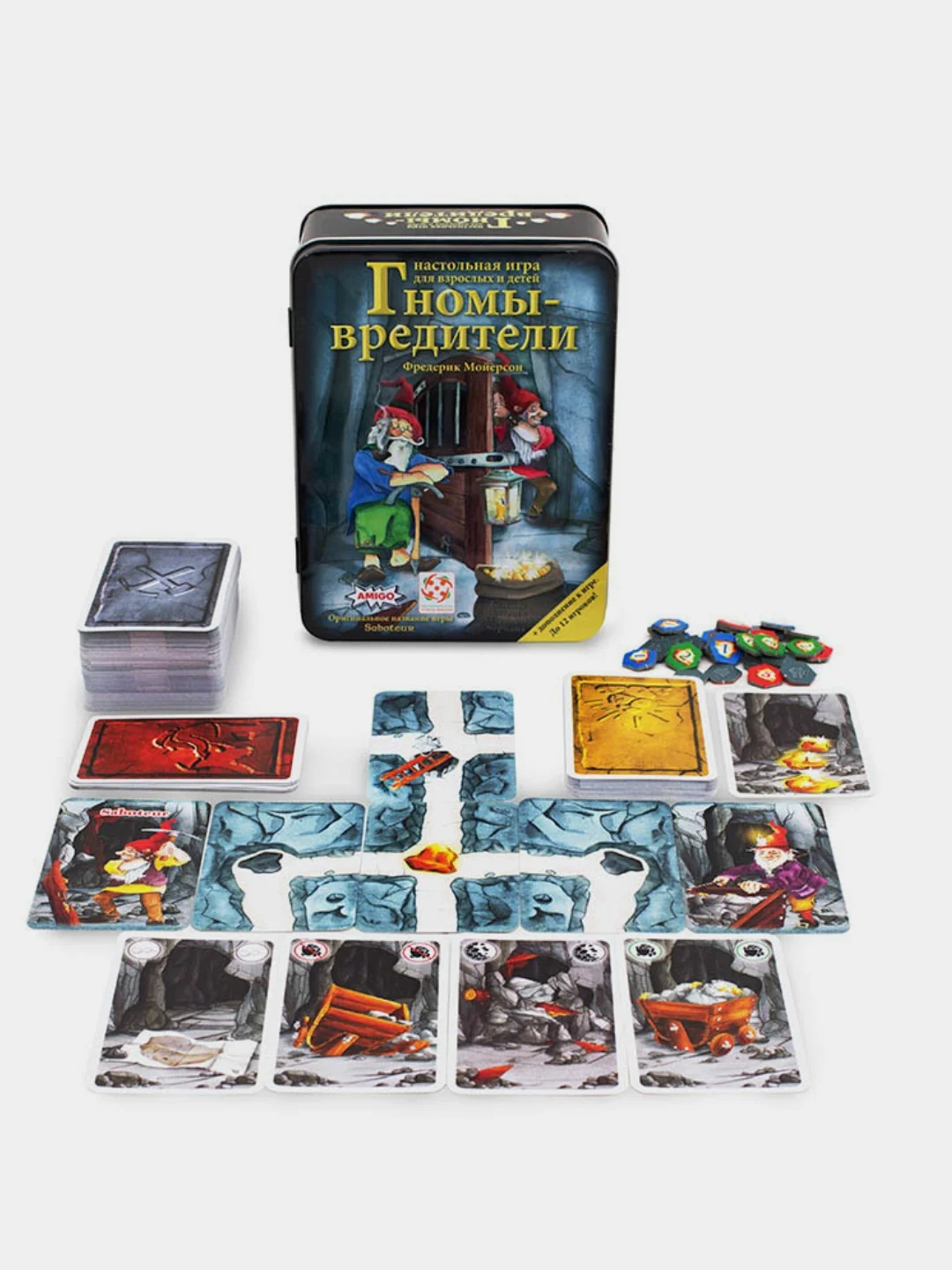 Гномы-вредители с дополнением делюкс, настольная игра