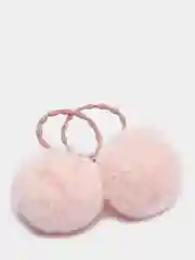 Розовый резинки для волос