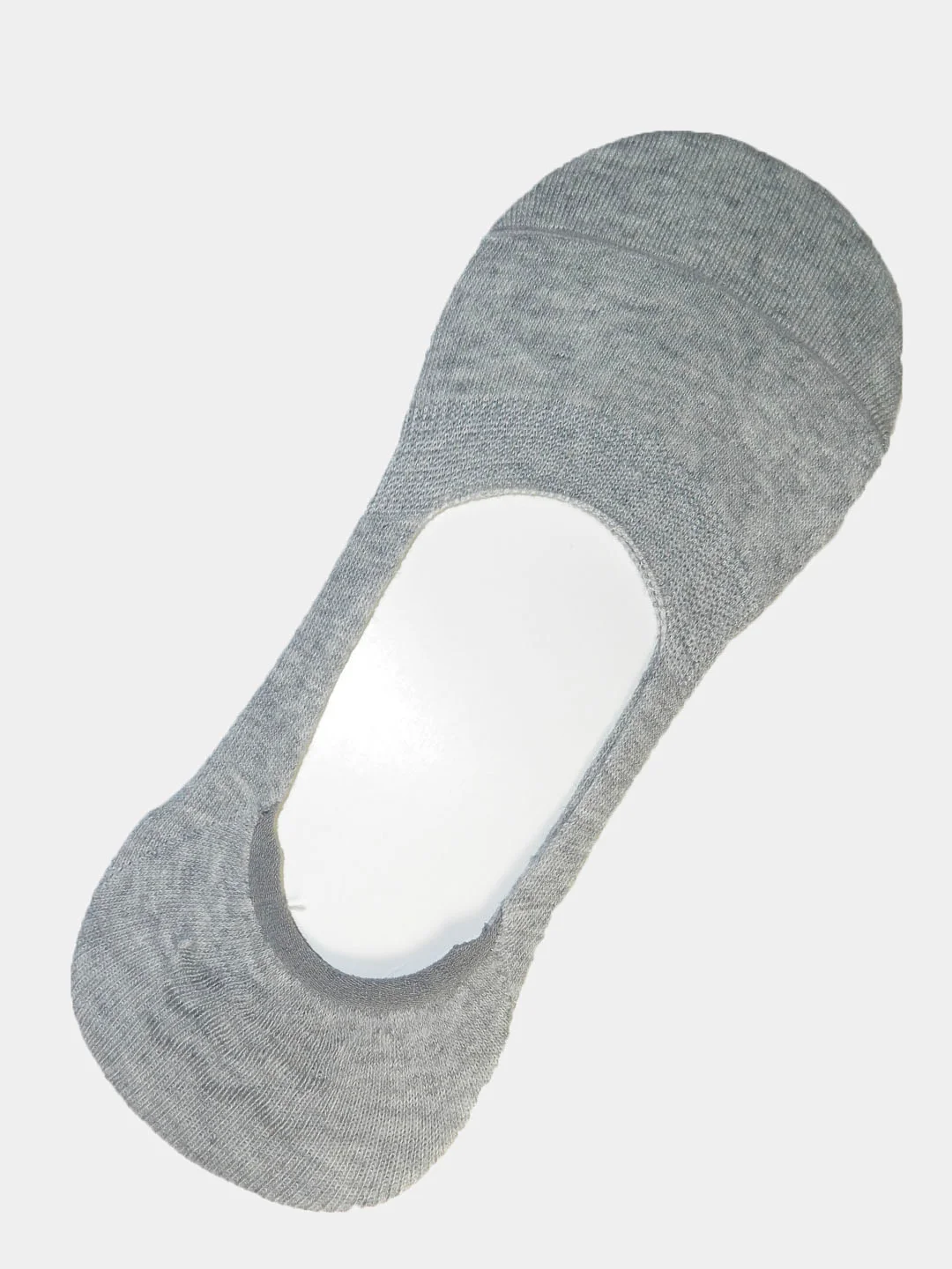 Серый последки женские заниженные, короткие носки, размер 36-41