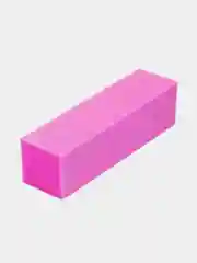 Розовый баф маникюрный для ногтей